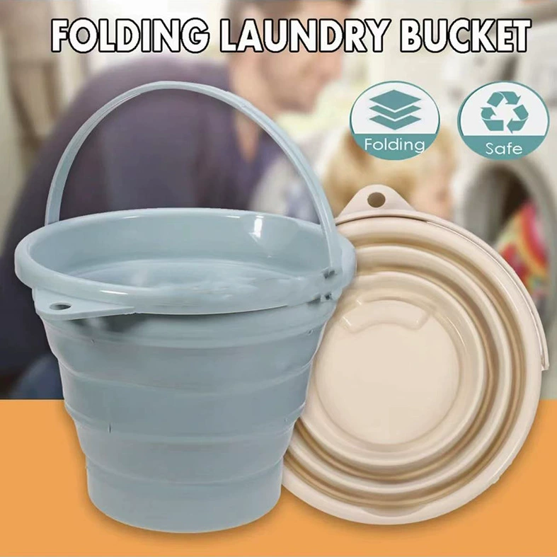 Бытовое складное ведро, портативное складное ведро, автомобильное ведро, уличная автомойка, дорожное ведро для рыбалки, ведро для мытья ручек