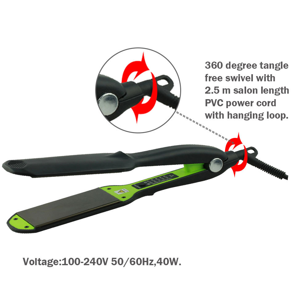 MESKY2021外贸可定制蒸汽直发器450F定制直发器扁铁陶瓷直发器