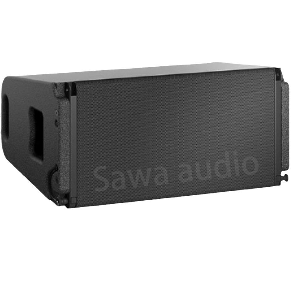 Audio de matriz de línea de frecuencia completa dual de 10 pulgadas Concierto profesional al aire libre Altavoz de escenario de barra de conferencia de audio de alta potencia