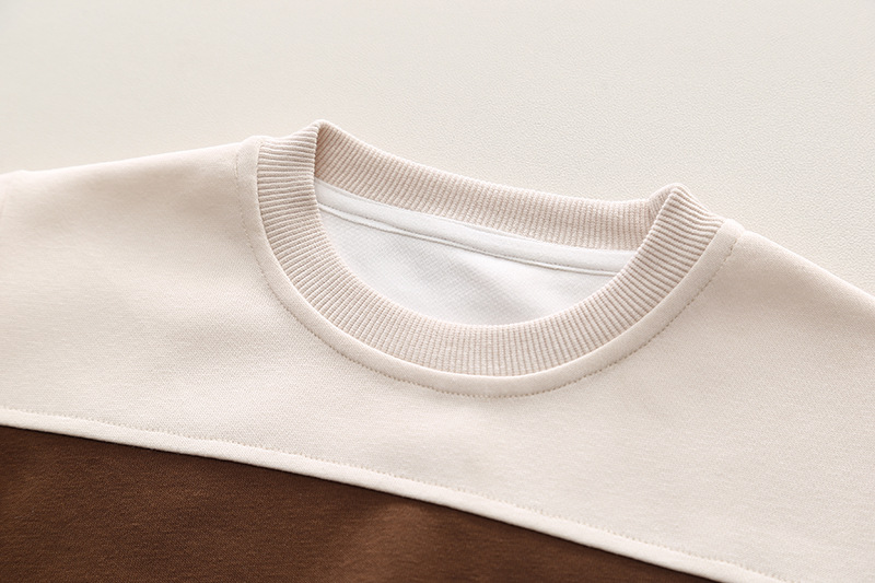 Tenue pour garçon 2024, nouvel ensemble deux pièces à capuche à manches longues élégant pour bébé, tendance de l'automne et des vêtements pour enfants_voghion.com