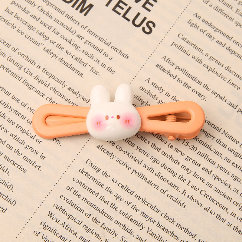 Primavera nueva historieta Sanrio oval metal horquilla linda chica dulce lado Bangs hairpin tocado