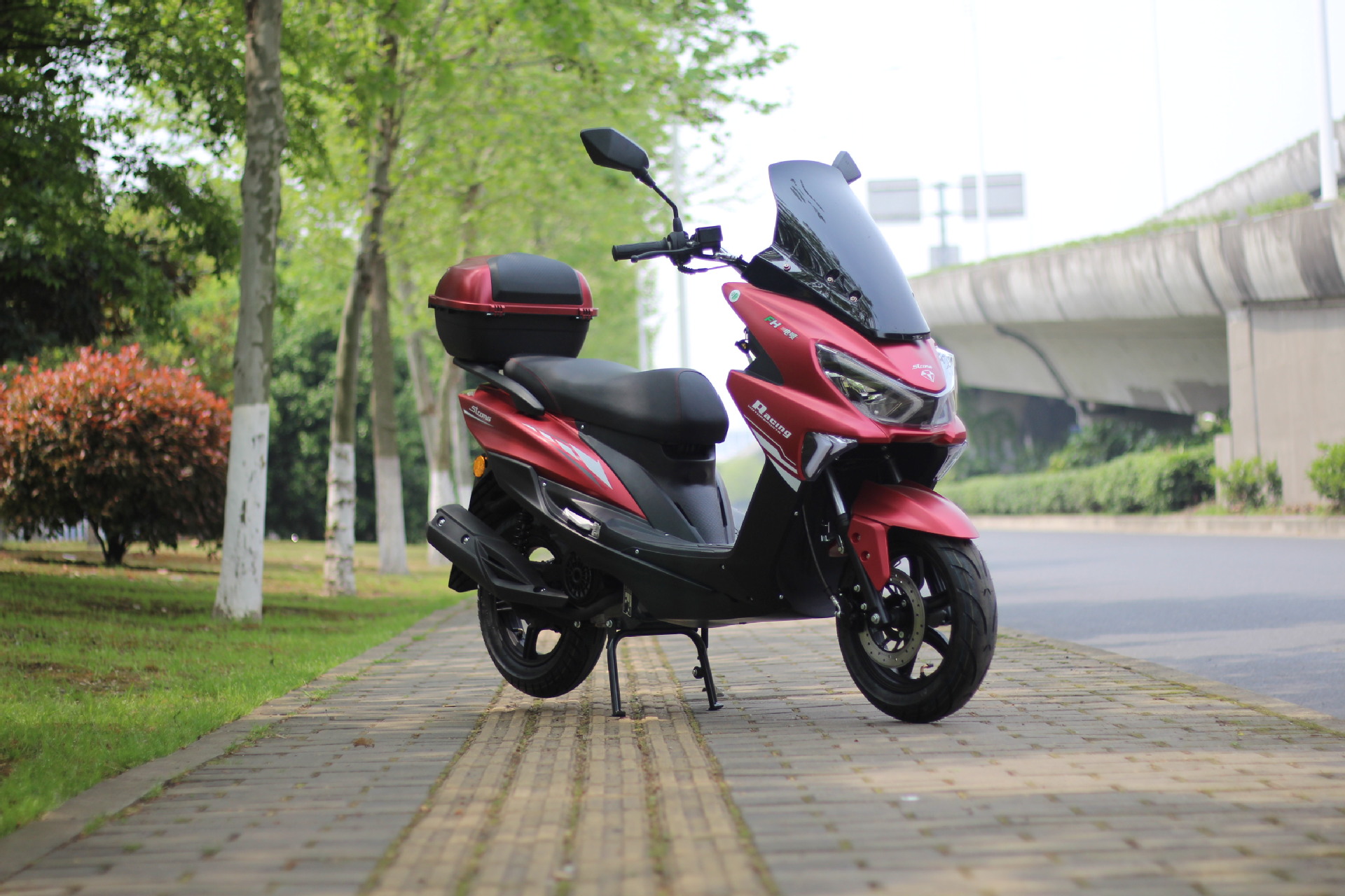 Factory-Issued 150Cc Engine National Iv Efi Large Scooter Can Be Licensed and Wholesale Saber-Toothed Tiger Style Scooter
