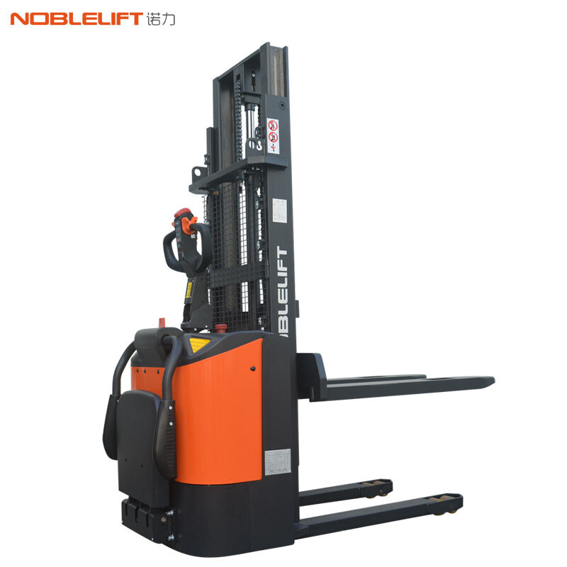 诺力电动叉车PSE20C载重2吨站驾式液压升降堆垛机托盘装卸搬运车