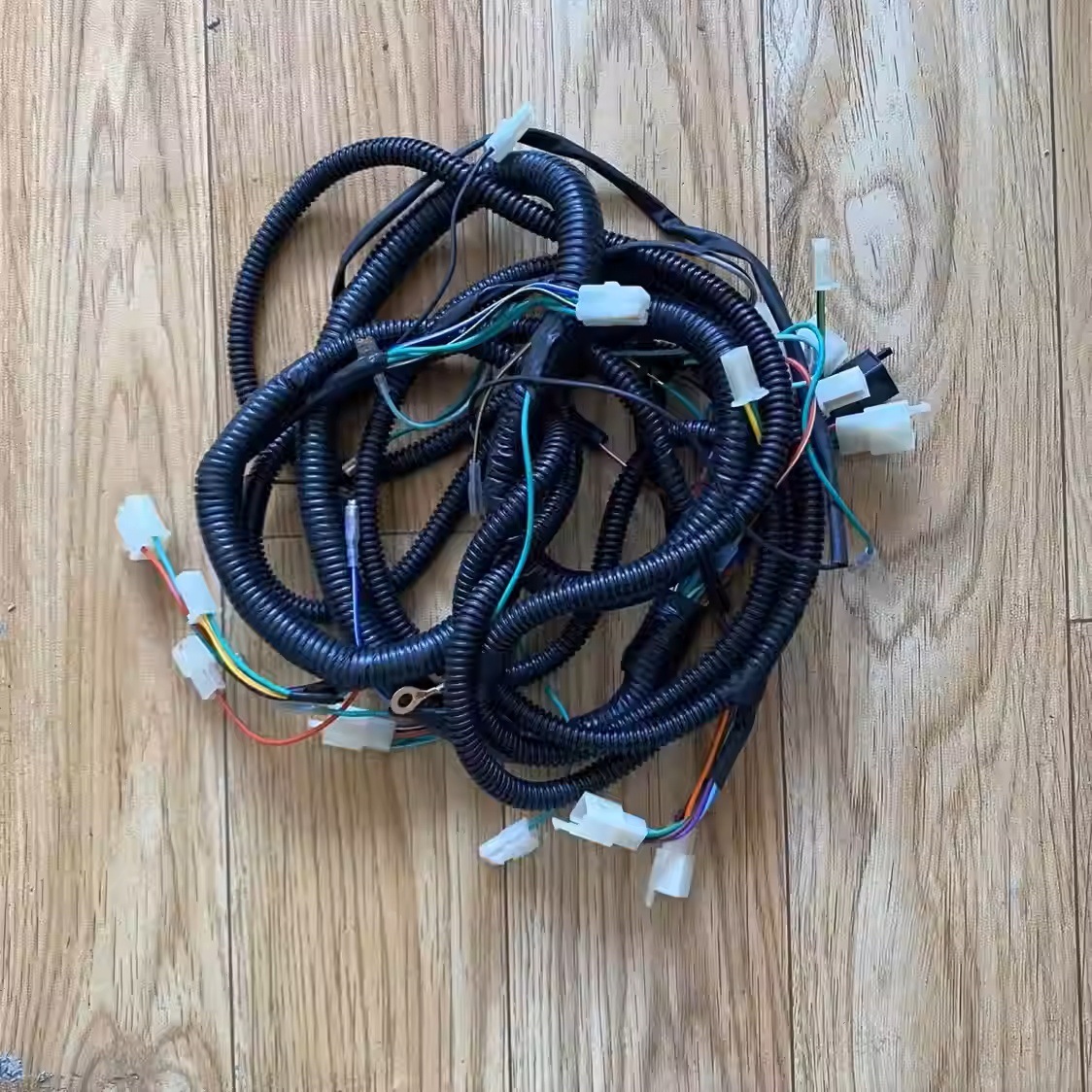 Jiangsu Zongshen gasolina línea de motocicleta de tres ruedas conjunto de línea de vehículo 200 arnés de cableado de vehículo general engrosado cable image 2