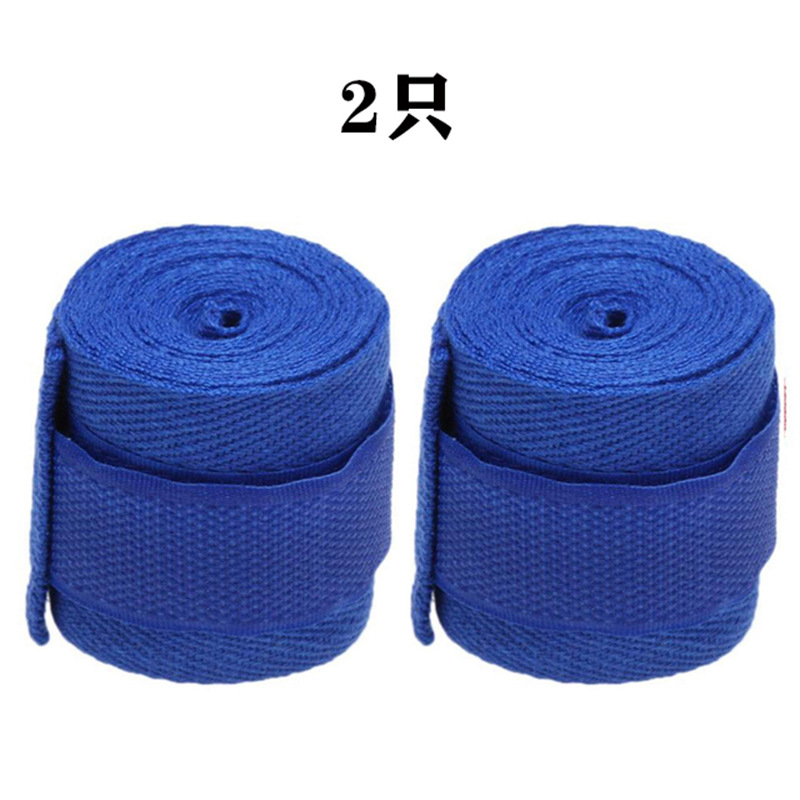 Algodón 3m/2,5 m boxeo vendaje muay thai Sanda lucha mano banda partido hombres y mujeres boxeo mano protector