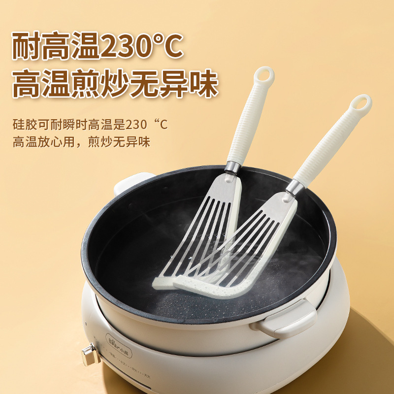 Acero inoxidable frito pescado picante mango filete picante