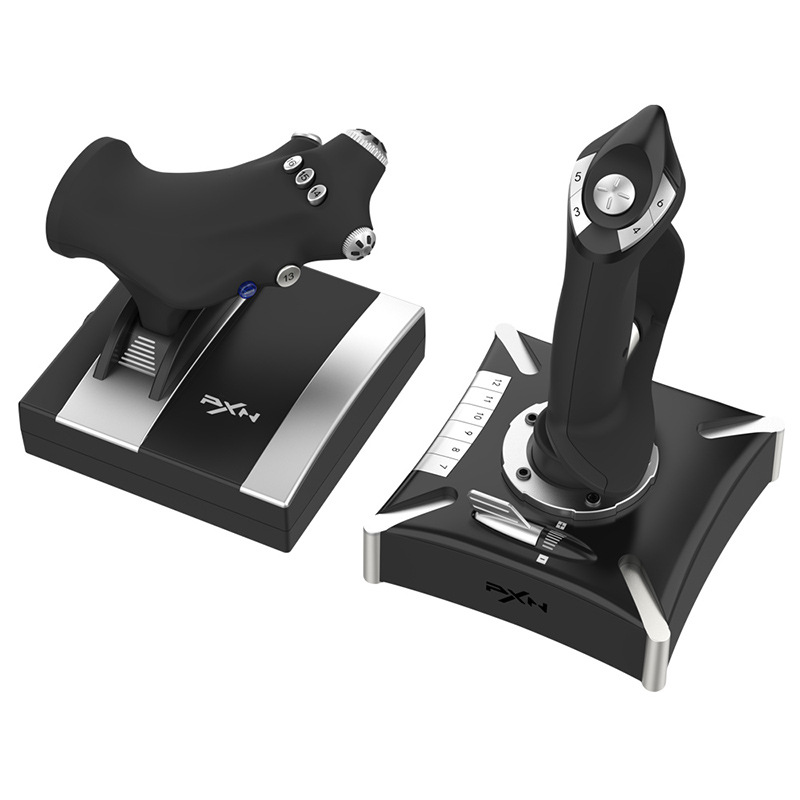PXN-2119II juego Flying Rocker con vibración USB simulación de ordenador controlador vuelo joystick