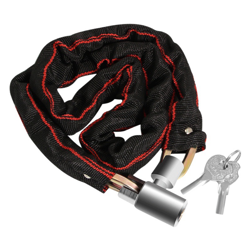Bicycle lock anti-theft chain lock portable lock bicycle lock electric car lock chain lock mountain bike chain lock car lock