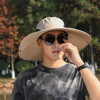 15 cm hat Men's summer big hat fishing hat fisherman hat shading outdoor sun hat cool hat