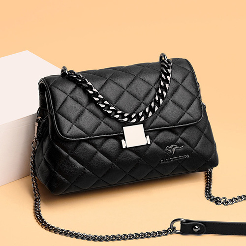 Bags for women new  crossbody shoulder bag fashionable rhombus small square bag women's bag European and American one-piece drop shipping