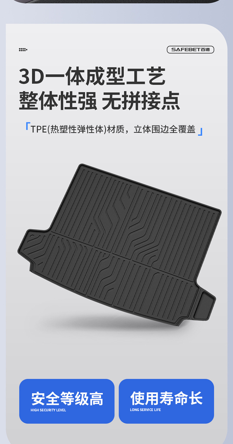 Suitable for Nio Es6 Ec6 Et5 Et5T Et9 Es8 Es9 Special Tpe Car Trunk Mat