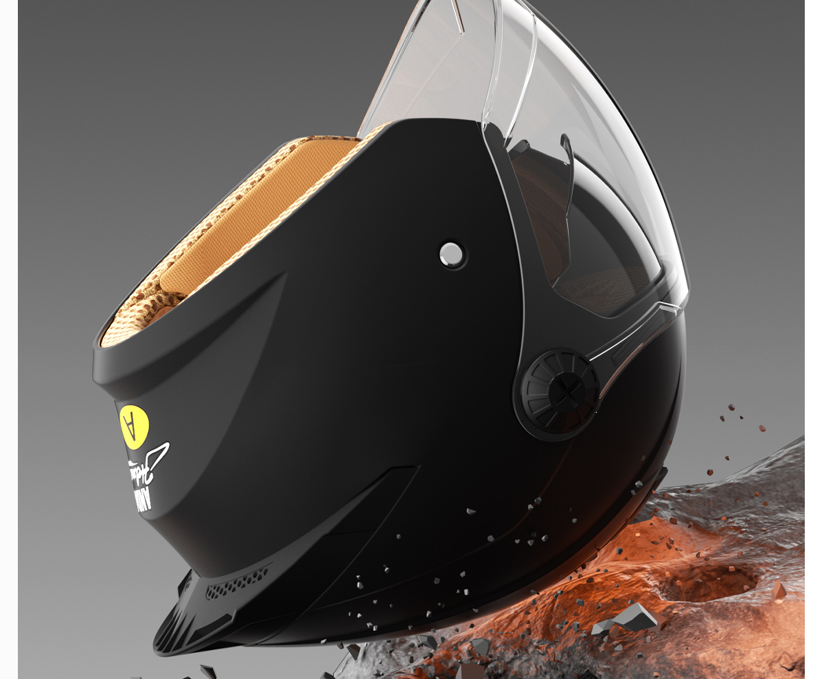 2025 New Electric Motorcycle Helmet 3C Certified Half Helmet