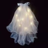 White veil without pearls