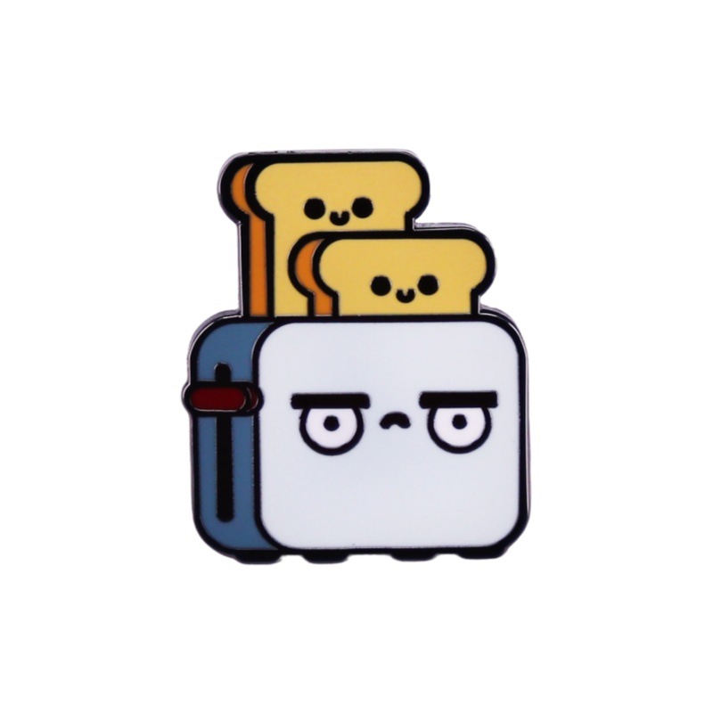 Chao Cool broche de esmalte creativo nicho cultura popular tema broche mochila ropa decoración joyas personales al por mayor en stock