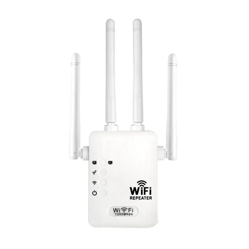 Кросс‑бордерный WiFi-ретранслятор усилитель 1200M двойной частоты 5G беспроводное расширение усилитель сигнала Wi-Fi
