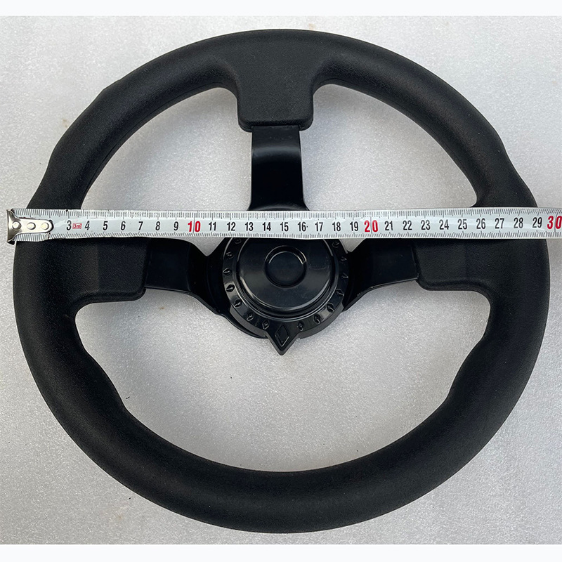 Four-wheel electric motorcycle kart accessories: 32-42CM steering gear, modified steering mechanism, steering wheel, and ball joint
