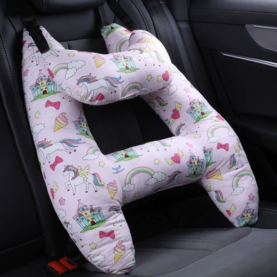 Headrest, sleeping artifact car pillow car - unicorn-neck-pillow-machine-washablecomfortable-breathable-55x70cm