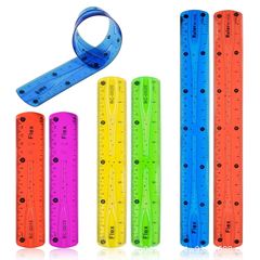 馬培徳ソフト定規30cm小学生専用透明直尺多機能精密定規セット20cm 15cm