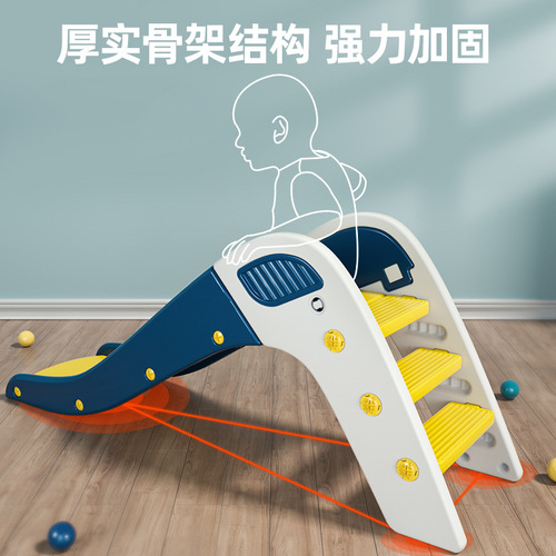 Slide Indoor Playset for Children, Small Plastic Slide for Toddlers and Infants, Age 1-3, Home Use Slide