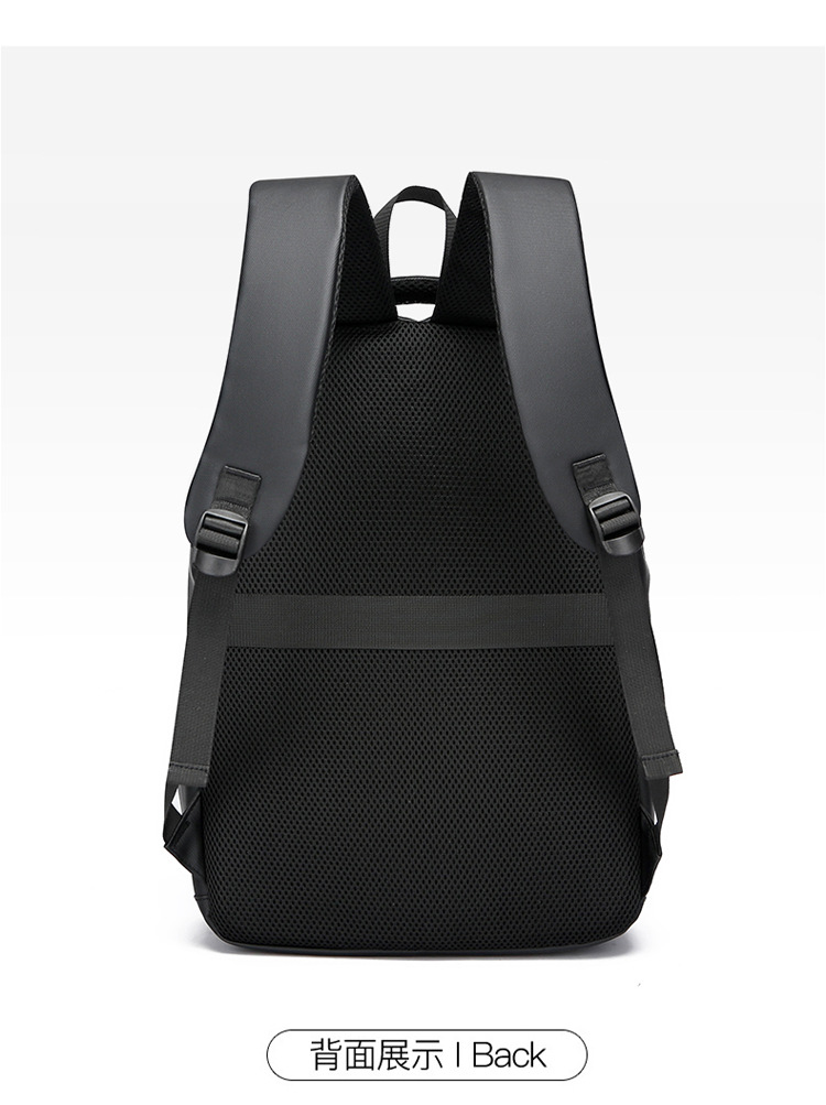 New cross-border wholesale foreign trade backpacks for men, Korean version, large-capacity schoolbags for junior and senior high school students, simple commuting computer bags undefined