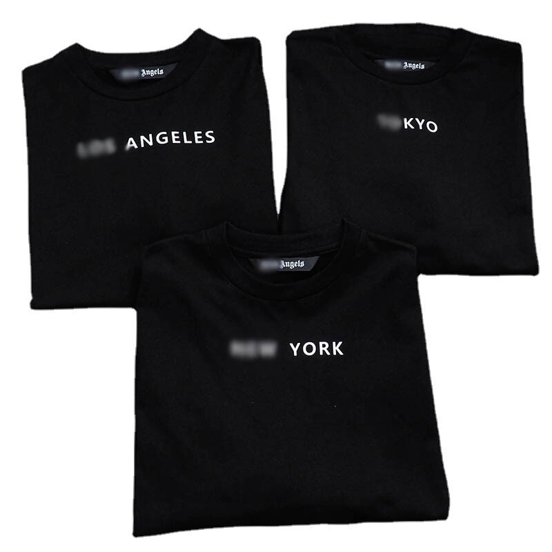 Palm Angels Palm Angel Back Graffiti Spray Letter Print Long Sleeve T-Shirt Men's and Women's Loose Sweatshirt Palm Angels Palm Angel Back Graffiti Spray Letter Print Long Sleeve T-Shirt Men's and Women's Loose Sweatshirt