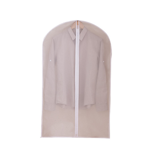 Modern minimalist extra-large clothing dust cover PEVA transparent home hanger-style suit dust bag clothing storage