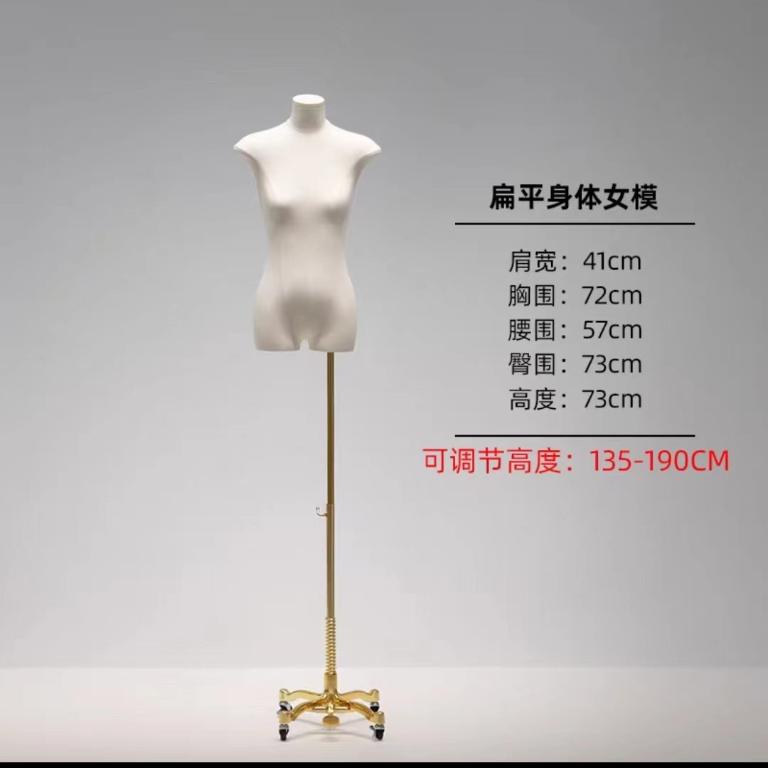 Maniquí Femenino de Medio Cuerpo de Plástico, para Tienda de Ropa image 39