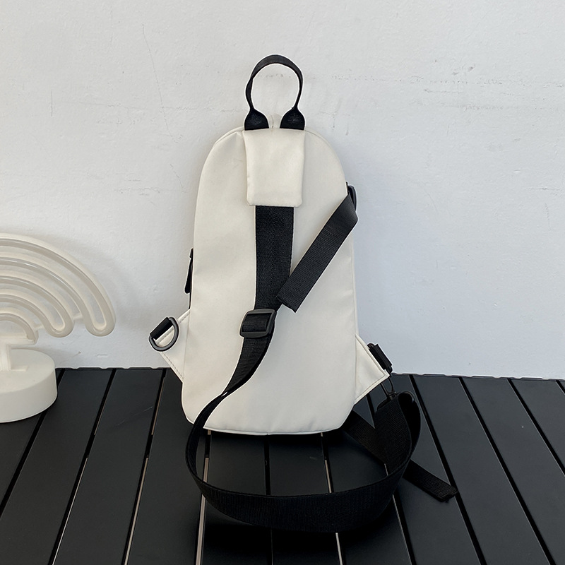 Nuevo gran capacidad hombro crossbody pequeña mochila simple ligero multi-funcional moda pecho bolsa correr deportes ciclismo bolsa