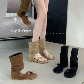 女式运动单鞋;女式皮靴;厚底拖鞋