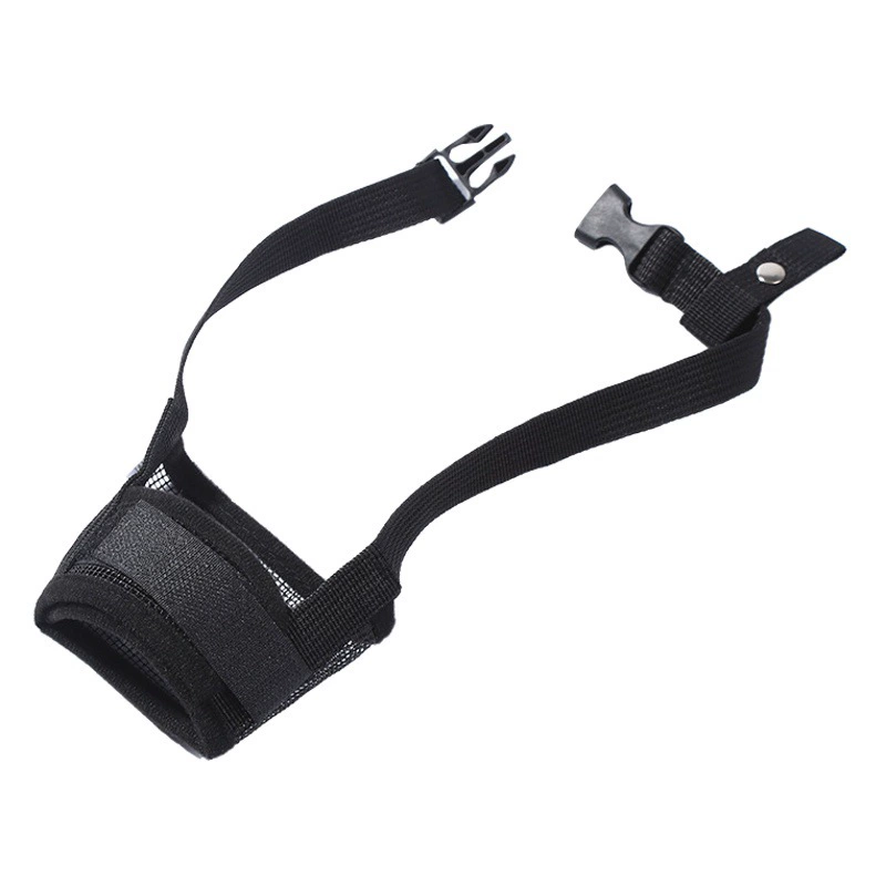 Намордник для домашних собак против укусов, против лизания, против лая, маска для собак, регулируемый размер, дышащая намордник для больших и маленьких собак