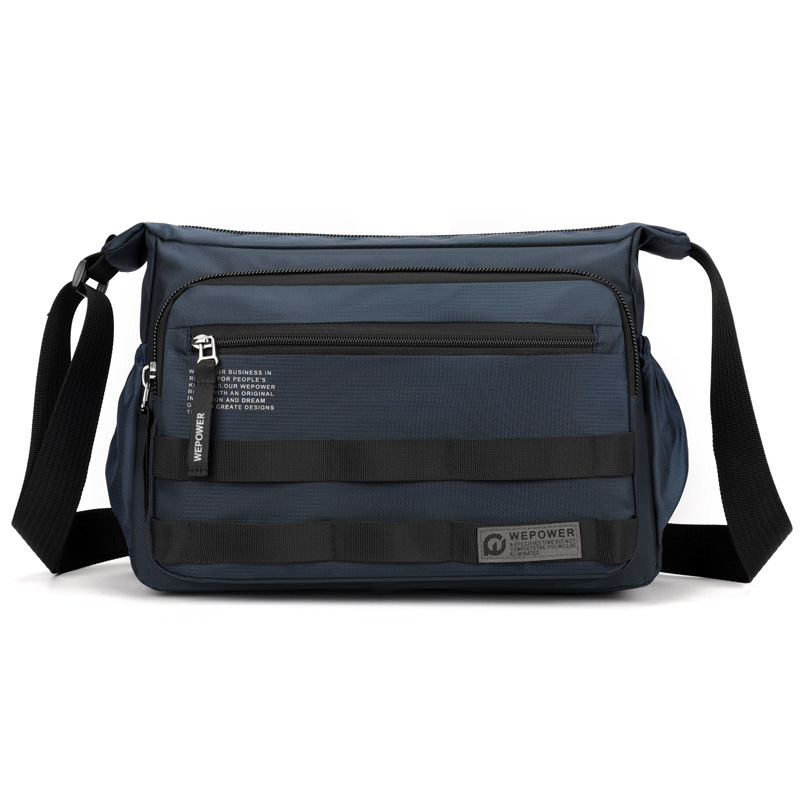 WEPOWER nuevo bolso cruzado pequeño para viajeros de negocios para hombres, viajes de ocio al aire libre, bandolera de gran capacidad