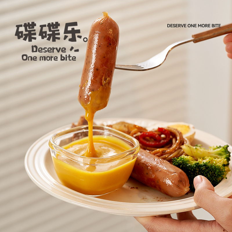 Diyile ガラス密封瓶キッチン鍋ソース調味料瓶ミニポータブル保存瓶サラダボウルピクルス瓶|undefined