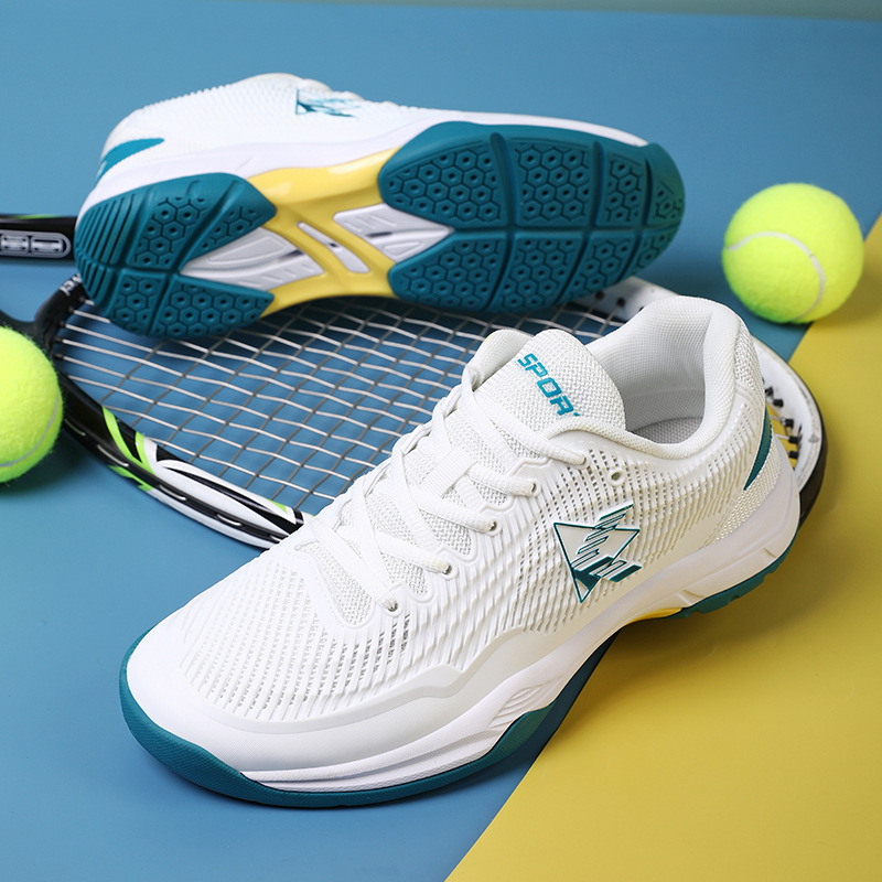 Zapatos de bádminton estilo pareja, competiciones deportivas de estudiantes jóvenes de entrenamiento profesional, zapatos de voleibol para mujeres, anti_voghion.com