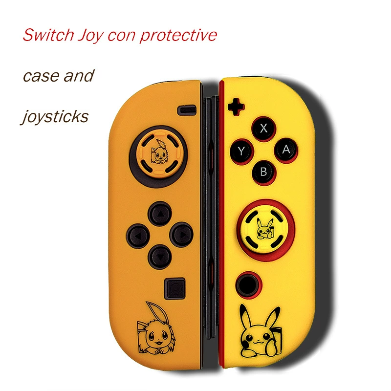 Силиконовый чехол для джой-Кон Nintendo Switch, защитный чехол ручки Switch NS jet warrior 3