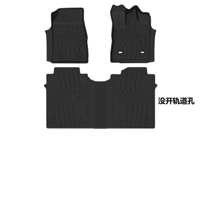 Special Right-Hand Drive Toyota Alphard 20 Series Alphard Vellfire Car Tpe Floor Mat Rubber Waterproof (Universal Foot Pad) - first-two-rows-right-hand-drive-rhd-09-15-20-series-alphawilfa-5-seat-single-layer-tpe-floor-mats-no-third-row-full-tpe-special-car-dedicated