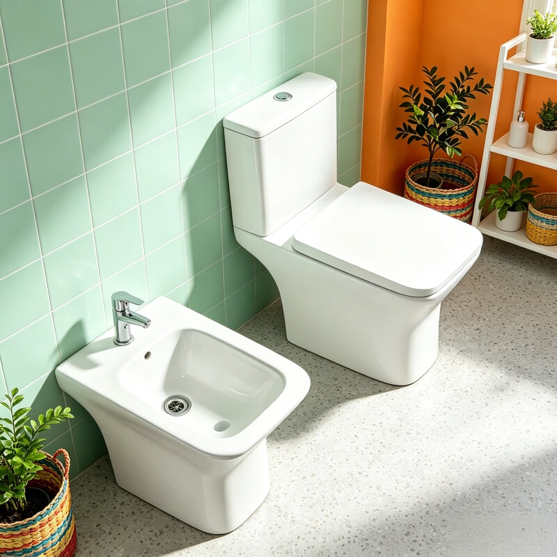 Export of ceramic toilets to Argentina, Europe, and the Middle East, ceramic bidet, floor-standing toilet for bathroom Export of ceramic toilets to Argentina, Europe, and the Middle East, ceramic bidet, floor-standing toilet for bathroom