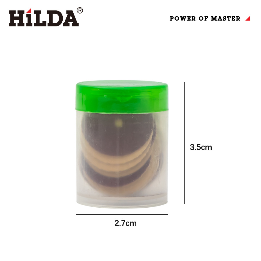 Hilda fábrica directa accesorios de molienda eléctrica traje flocado lija productos madera pulido y pulido papel lija especial