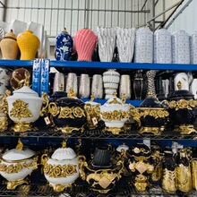 Golden vase ���մɻ�ƿ���軨���ɻ��廨�[���͹Ż����ͥ�b�