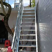 镀锌楼梯户外室外钢结构消防组装楼梯自装热镀锌自建房室内二层