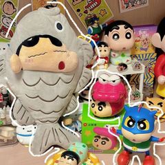 かわいい塩漬け魚クレヨンしんちゃんぬいぐるみソフト萌えカード人形快適寝抱き枕プレゼント女