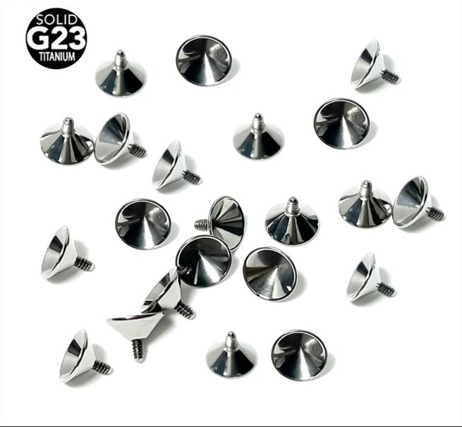 Labret stud lip piercing jewelry styling detail
