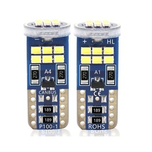 T10 2016 18Smd High Brightness Width Light Car Led Blue Plate Reading Light Decoding Door Light License Plate Light