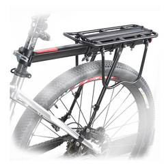 自転車リアラッククイックリリースマウンテンバイクテールラックユニバーサルリアシートラック有人荷物ラック自転車アクセサリー