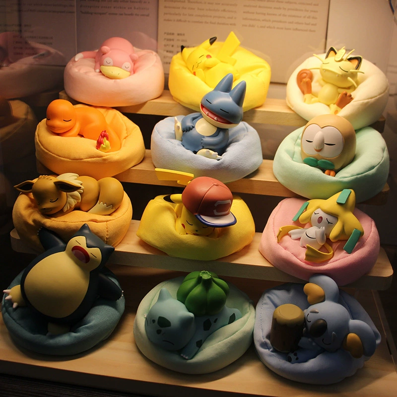 Фигурка-пикачу декоративная кукольная модель Pokémon маленький огненный дракон слепой бокс кукла для мальчиков и девочек