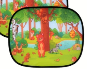 Sun shade — Window Sunshade - 4436-woodpecker