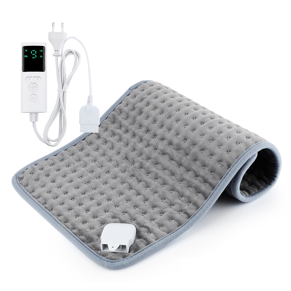 New electric heating blanket, 9-speed temperature regulation, 4-speed timed multifunctional heating pad, warm back, hot_voghion.com