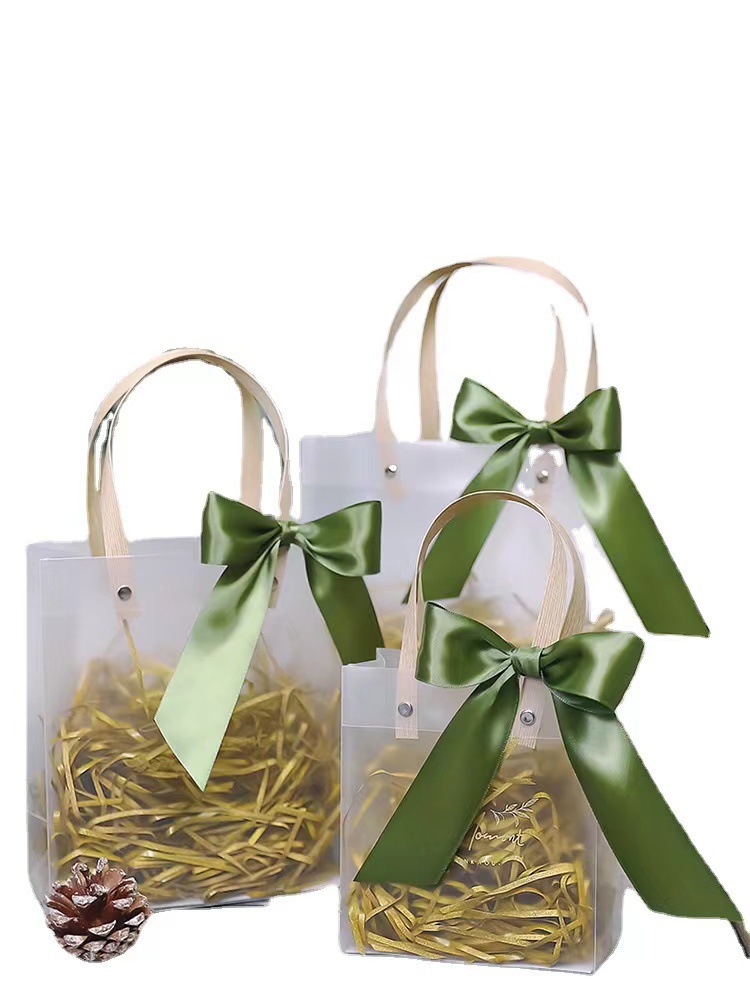 Bolsa + bolsa de seda verde + hierba de champagne; pp; H15xW13xW7CM