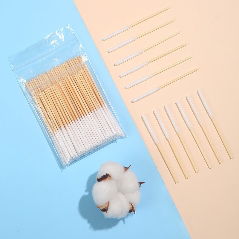 シミ取り綿棒塗りシミ取り液栄養液修復液綿棒精華液美容院用薄厚長綿|undefined