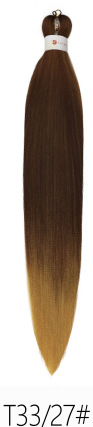 PVC fibra química de baja temperatura fluffy EZ trenza grande trenza fácil trenza image 23