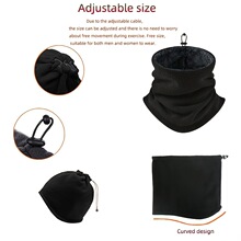 R 55468 Fleece Warm Scarf ץ�ޱ�ůΧ���羳����ͨ��